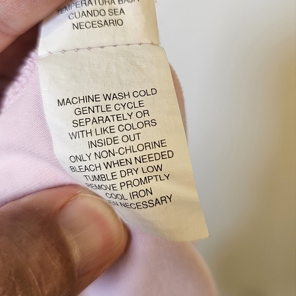 👍Ballerina pink cotton knit sleeveless pearl bedazzled girls top size 4-6 US - Picture 2 of 6